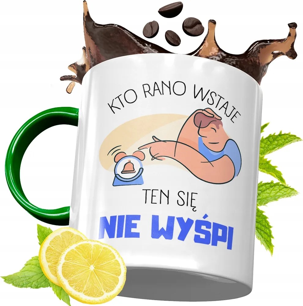 Zöld Vicces Bögre Születésnapi Ajándék fényképes nyomtatással