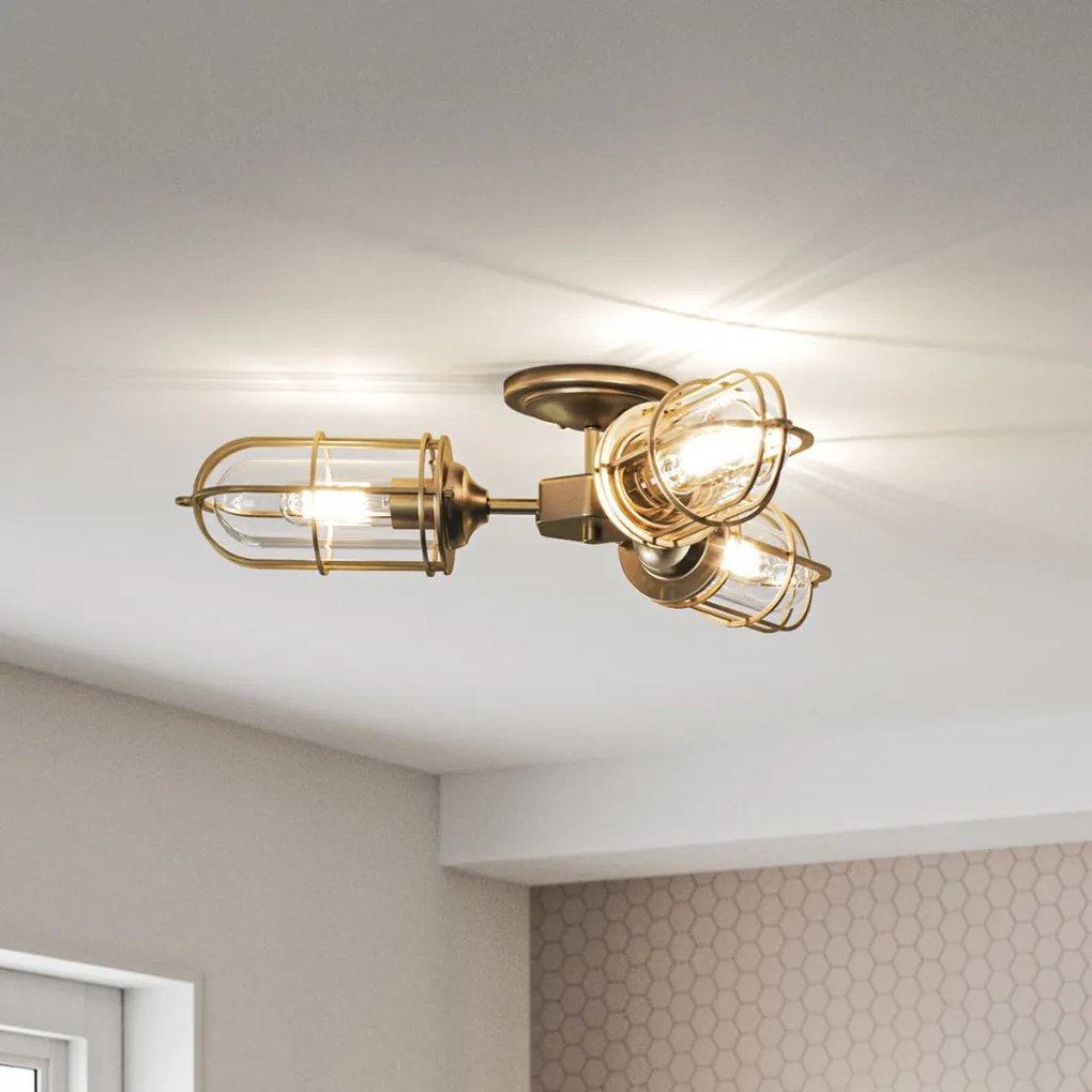 Quintiesse URBAN QN-URBANREST-3SF Plafonlámpa 3x60W/E27 IP44