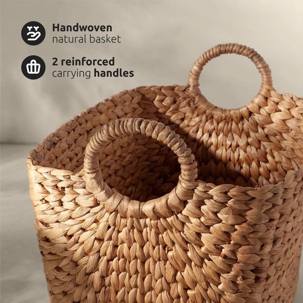Vesszőfonott tárolókosár 47x29x26 cm Caracas L – Compactor