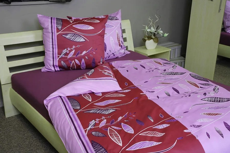 Szatén ágynemű 140/200 70/90 Elsa 173 /2