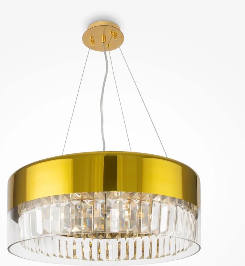 MAYTONI MOD313PL-06G WONDERLAND Kristály Függesztett Lámpa Arany E14 IP20