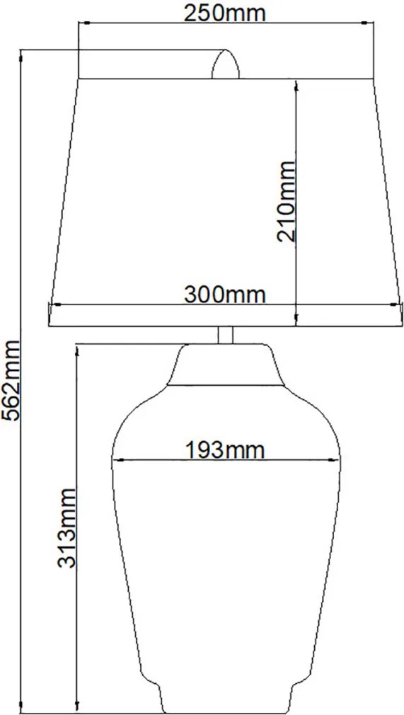 Quintiesse BEXLEY QN-BEXLEY-TL-BKBB Asztali lámpa 1x60W/E27