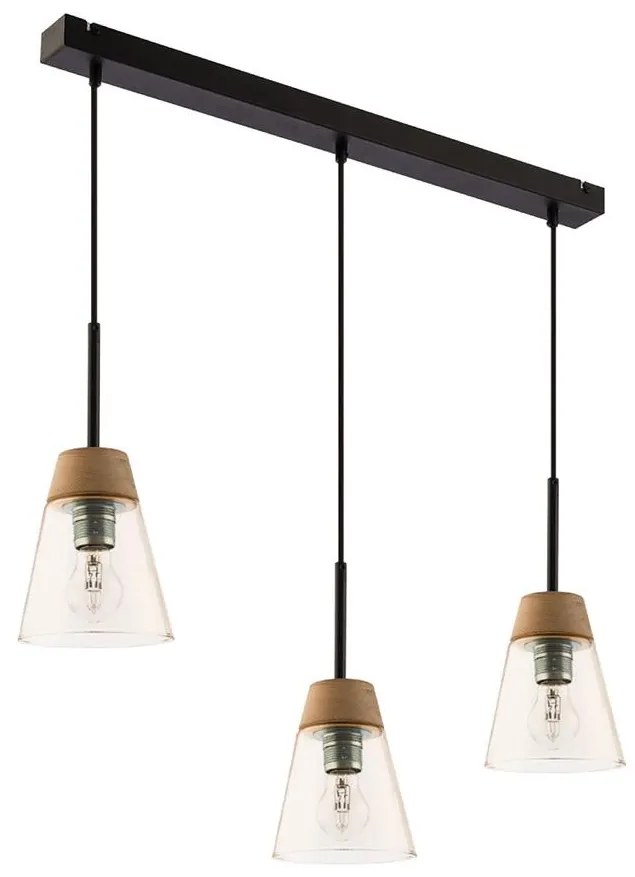 Jupiter 1547 - DM 3 BU - Függeszték DOMINO 3xE27/60W