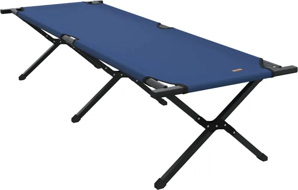 vidaXL Összecsukható Kemping Ágy Kék 193 x 69 x 45 cm Oxford szövet