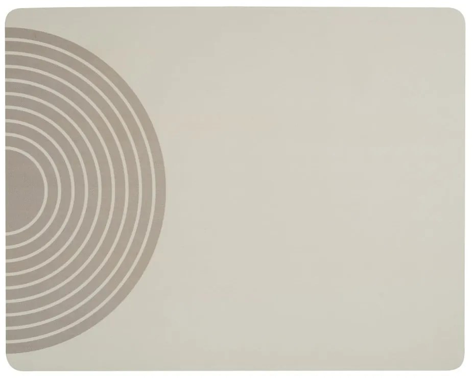 Bézs gumi edénycsepegtető alátét 50x40 cm Dima – Wenko