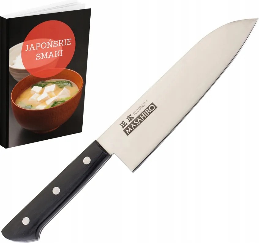 Masahiro kés MV-L Santoku 17,5 cm univerzális, japán acél