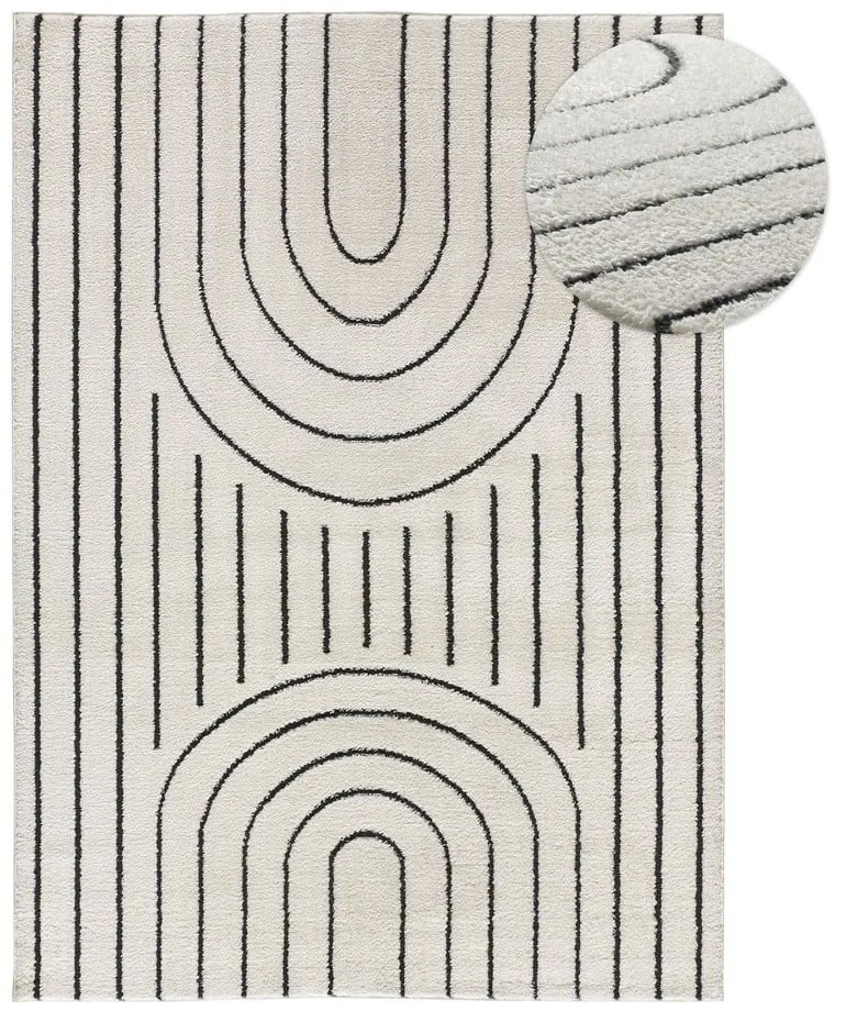 Krémszínű szőnyeg 120x170 cm Blanche – Universal