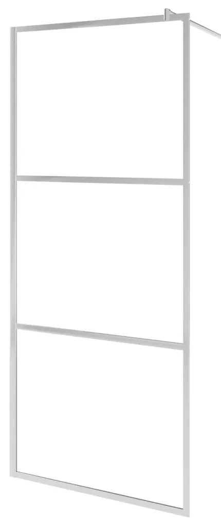 Zuhanyfal ESG tejüveggel 80 x 195 cm