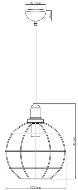 Lámpa Mennyezeti lámpatest VIELA 3,7016,AC220-240V,50/60Hz,1*E27,IP20,átmérő 29cm,egyes, régi arany