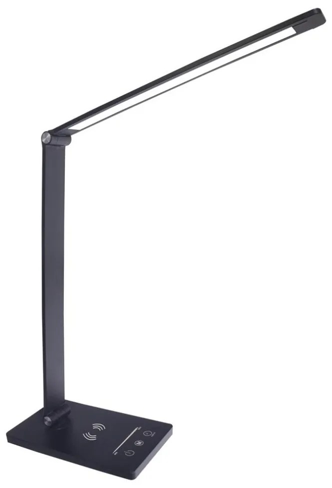 Milagro LED Asztali lámpa vezeték nélküli töltéssel VARIO LED/5W/230V 3000-6000K fekete ML8866