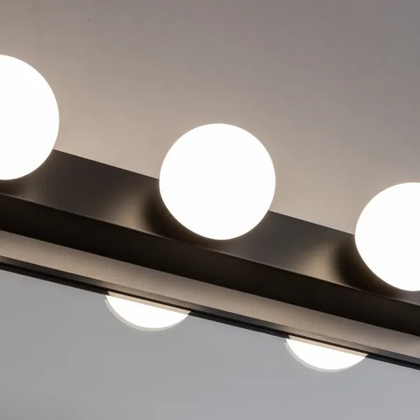 BRILAGI - SZETT 2x LED fürdőszobai fali lámpa HOLLYWOOD 3xLED/3W/230V 39 cm IP44 fekete