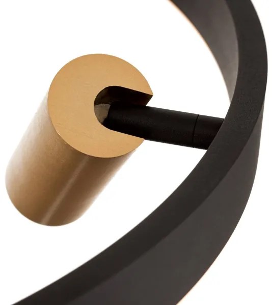 Orion HL 6-1667/3-LED állítható fényű BERLIN LED csillár, 50W, 230V, fekete/aran