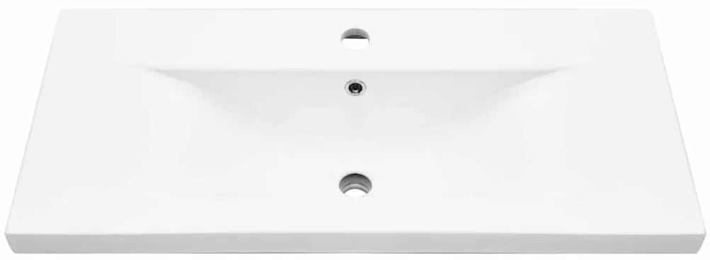 Mosdókagylós szekrény fiókkal 2 pcs Régi fa 80 x 38.5 x 48 cm