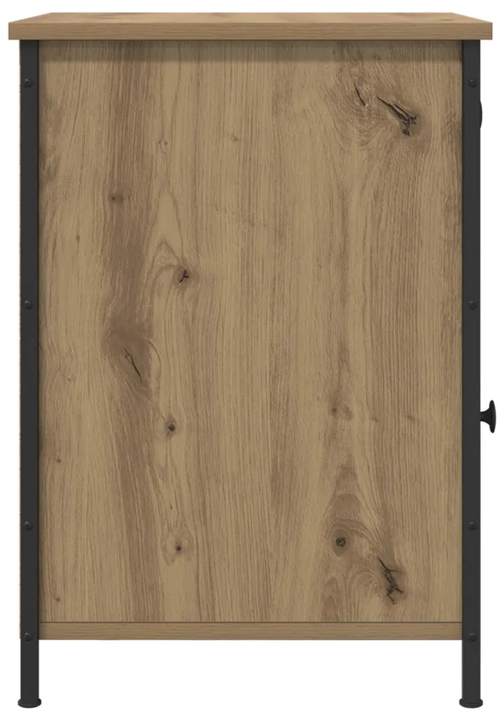 Éjjeli szekrények 2 db Kézműves tölgy 40x42x60 cm Szerelt fa