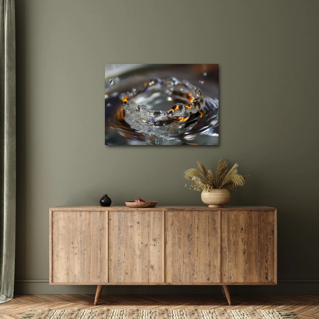 Vízcseppekből készült karkötő képe (70x50 cm)