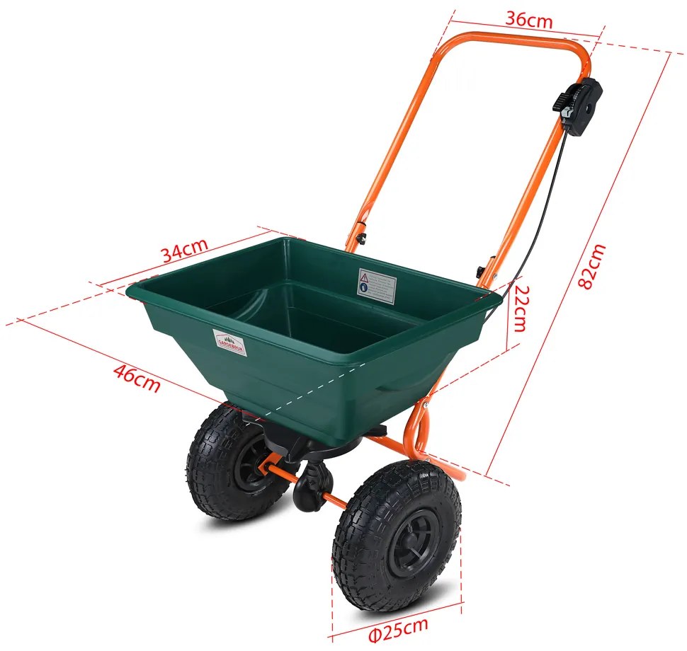 Gardebruk® Spreader 20l - zöld