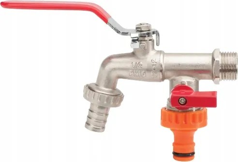 Invena Kerti Csap Vert Dupla Leeresztővel