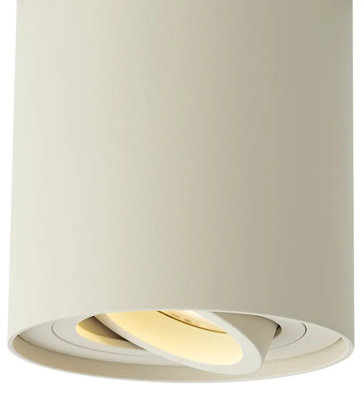 Modern bézs spotlámpa 1 fázisú sínrendszerhez - Iconic Rondoo Up