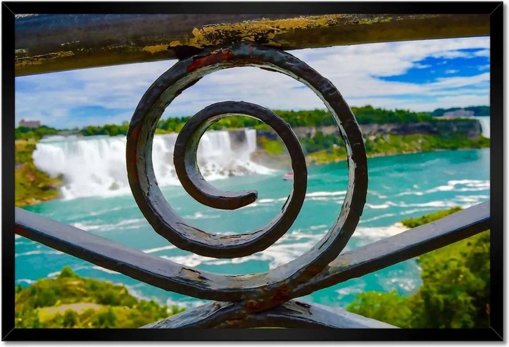Plakátok keretben 60x40 Niagara vízesés