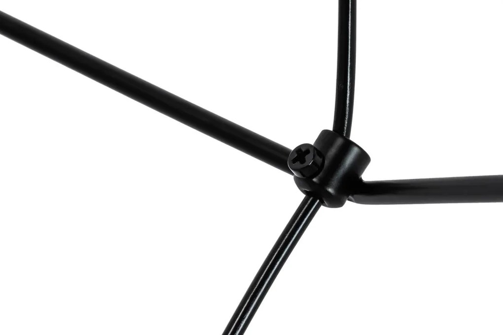 KING HOME 91909 FLUSSO Modern Led Függesztett Lámpa Fekete G9 IP20
