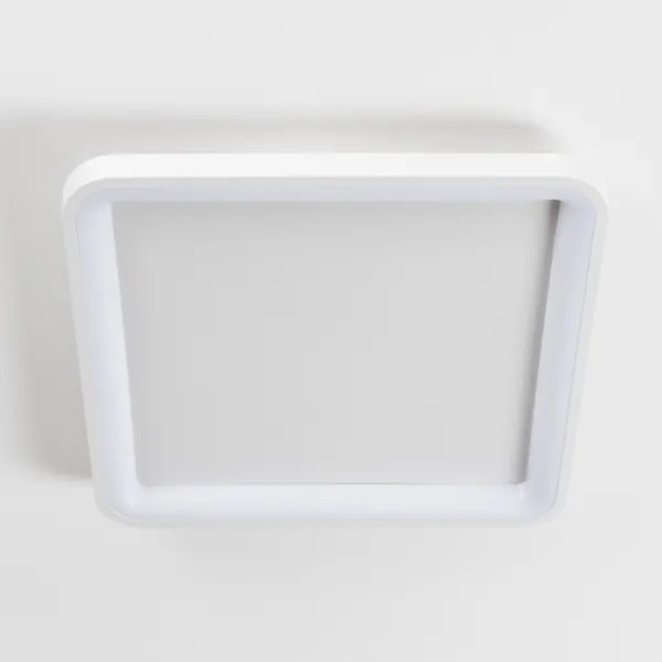 Brilagi - LED dimmelhető mennyezeti lámpa FALCON SLIM LED/50W/230V 50x50 cm fehér + távirányítóval