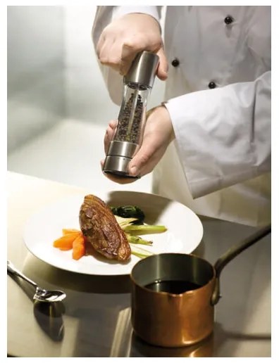 Cole&Mason - DERWENT só- és borsőrlő szett, 2 db, 19 cm, fényes króm