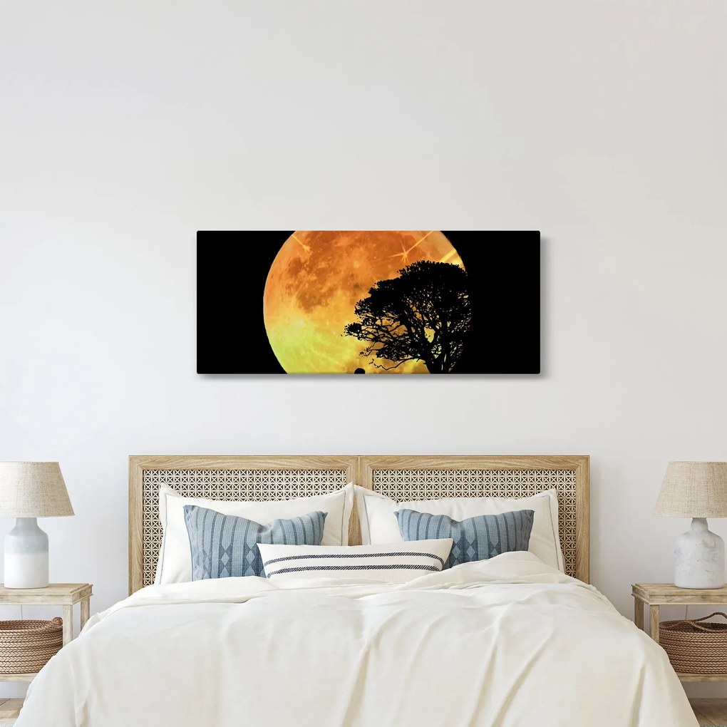 Árnyékok a holdfényben képe (120x50 cm)