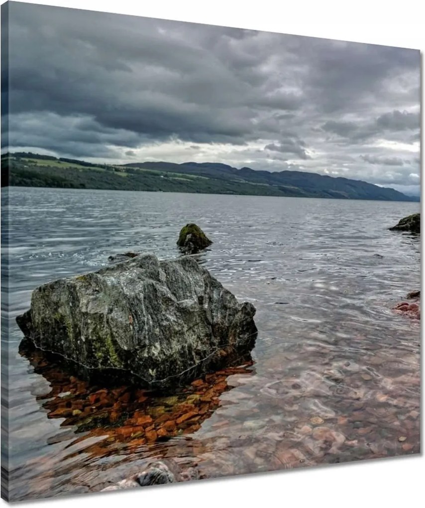 Vászonkép 50x50 Séta Kőpart