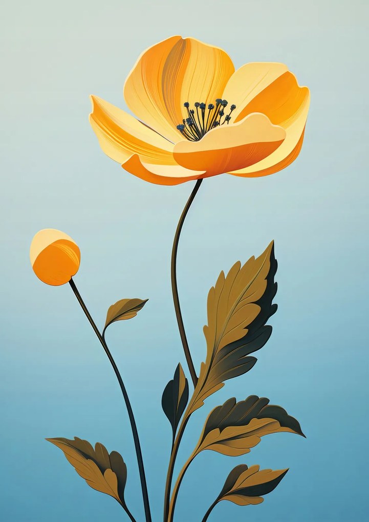 Poszter 21x29,7cm Reggeli sugarak