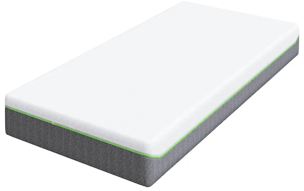 Matrac Fehér és Szürke 90 x 200 cm Zsebmátrac