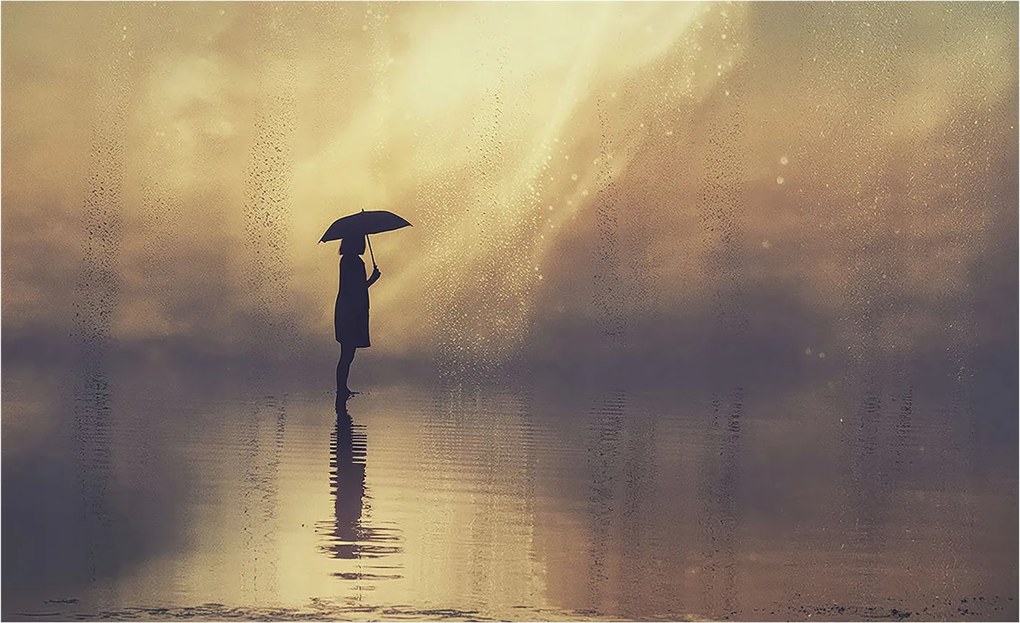 Fotótapéta Flizelin Dekoratív Hálószoba Rejtélyes jelenet 416x254