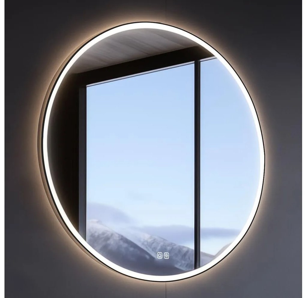 NIMCO ZPC 28001RVX-90 - LED Fürdőszoba tükör 3000-6500K átm. 70 cm IP44