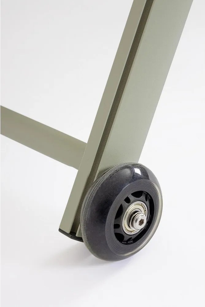 Szürkésbarna fém kerti napozóágy Taylor – Bizzotto