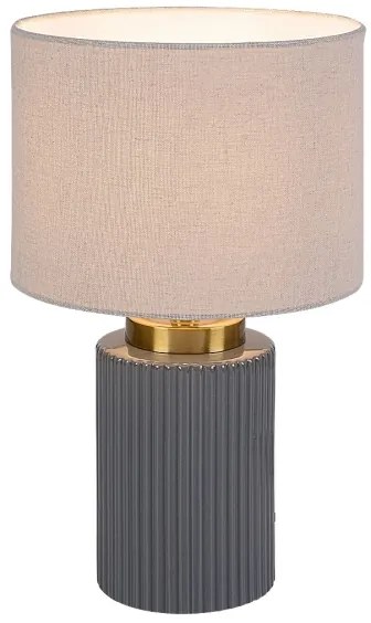 Rabalux 74045 - Asztali lámpa GLOVY 1xE14/40W/230V szürke