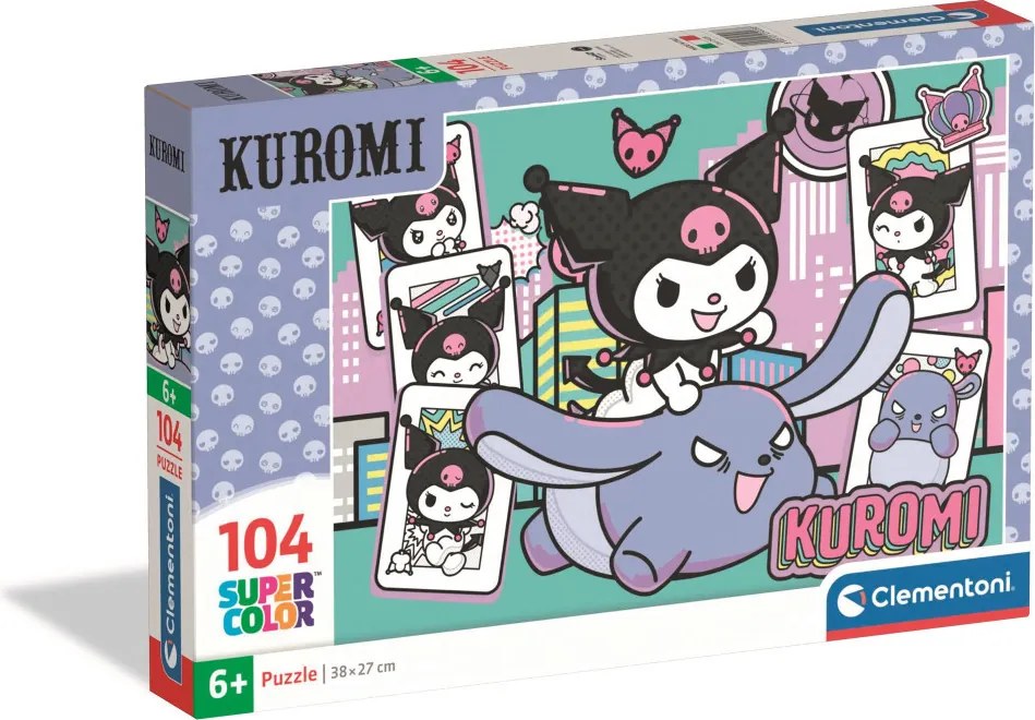 Hello Kitty Kuromi 104 db-os puzzle Clementoni