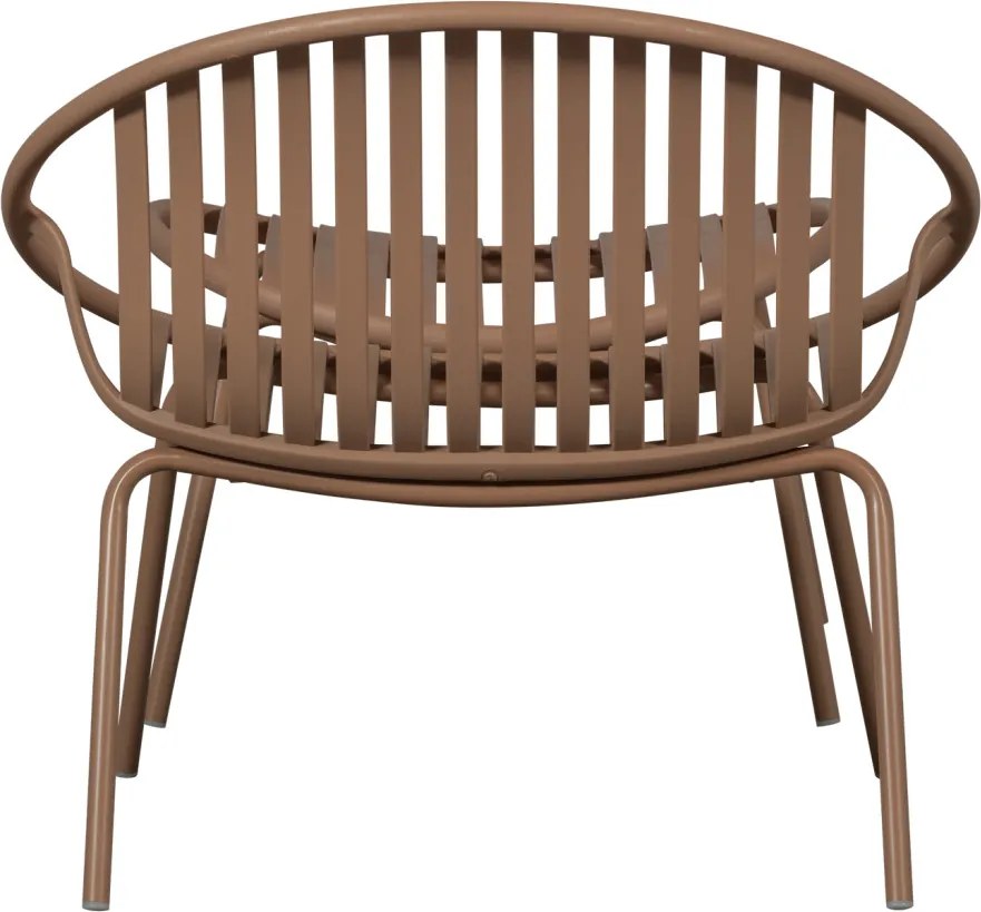 Bruce kerti pihenőfotel lábtartóval