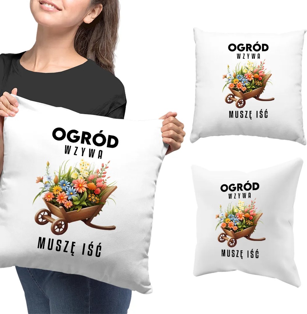 A kert hív, mennem kell Párna Ajándék Kertésznek