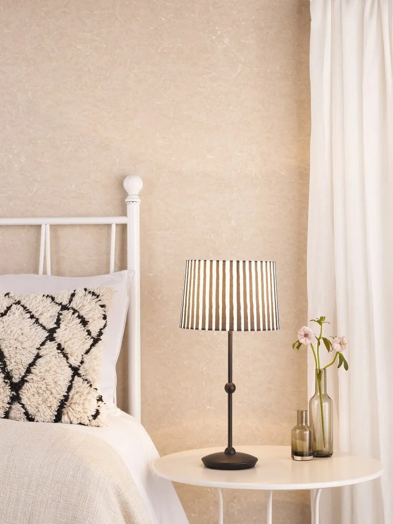 Dar Lighting modern skandináv asztali lámpa sosa matt fekete darsos4222