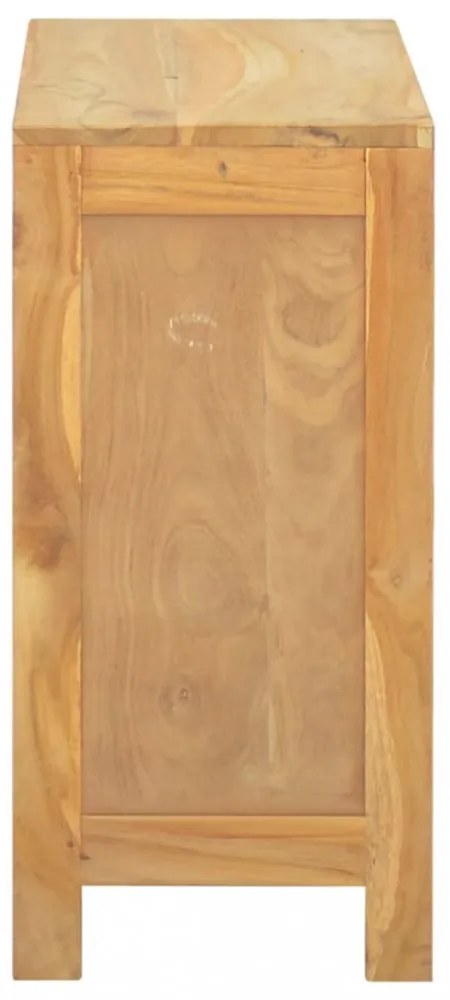 tömör tíkfa fiókos szekrény 80 x 30 x 55 cm