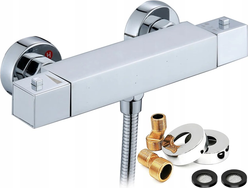 Zuhany Csaptelep Termosztát Zuhany Termosztát Króm