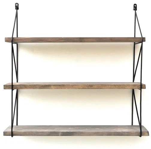 Fali polc 60x55 cm fenyő