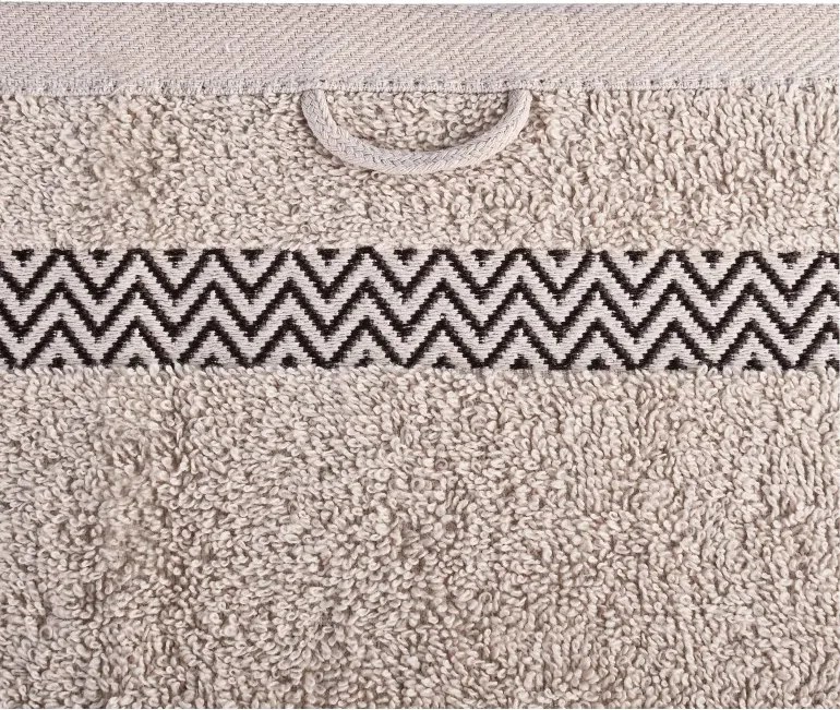 EMI Ates bézs pamut törölköző 50x90 cm