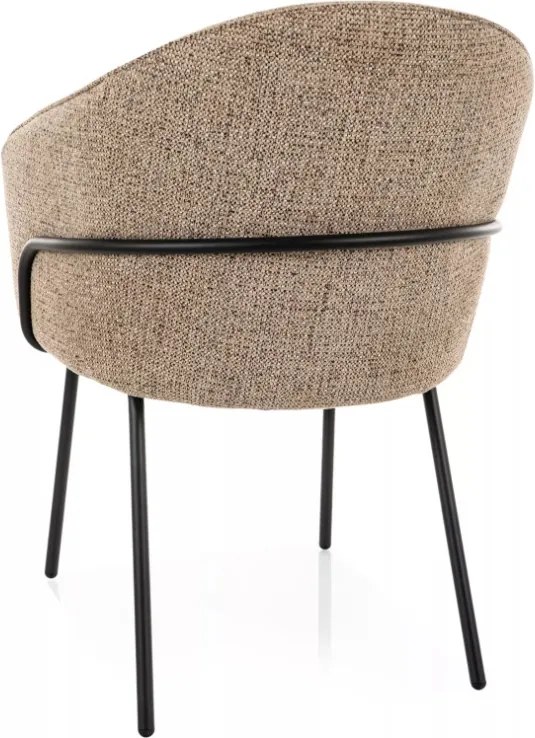 Nao Noelle étkezőszék sötétbézs