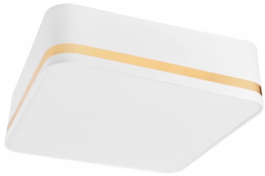 Lamkur Mennyezeti lámpa SIRJA SQUARE 4xE27/60W/230V 45x45 cm fehér LM-4.211/BIAŁY