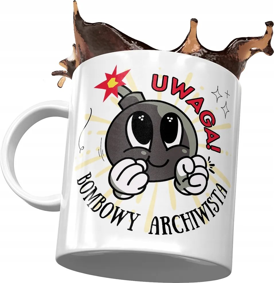 Levéltárosnak Születésnapi Ajándék Bögre Nyomtatott Fotóval