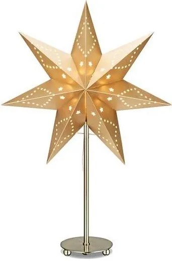 Markslöjd 705545 - Karácsonyi dekoráció SATURNUS 1xE14/25W/230V 35 cm arany