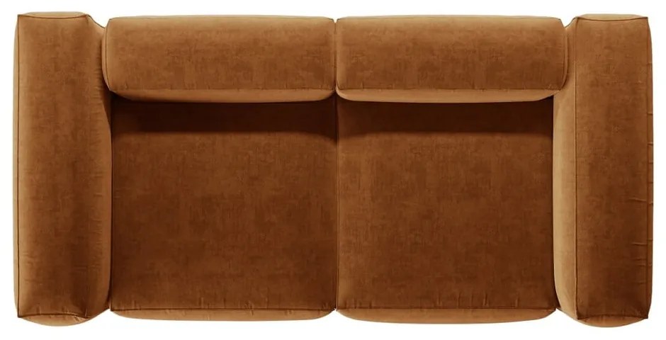 Téglavörös kanapé 224 cm Bergano – Cosmopolitan Design