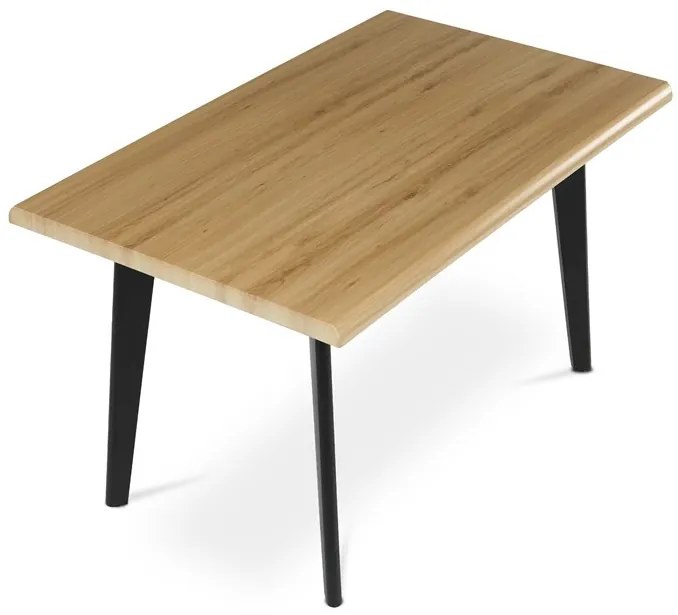 Étkezőasztal 130×80 cm, MDF, Vad Tölgy. HT-F4413 OAK