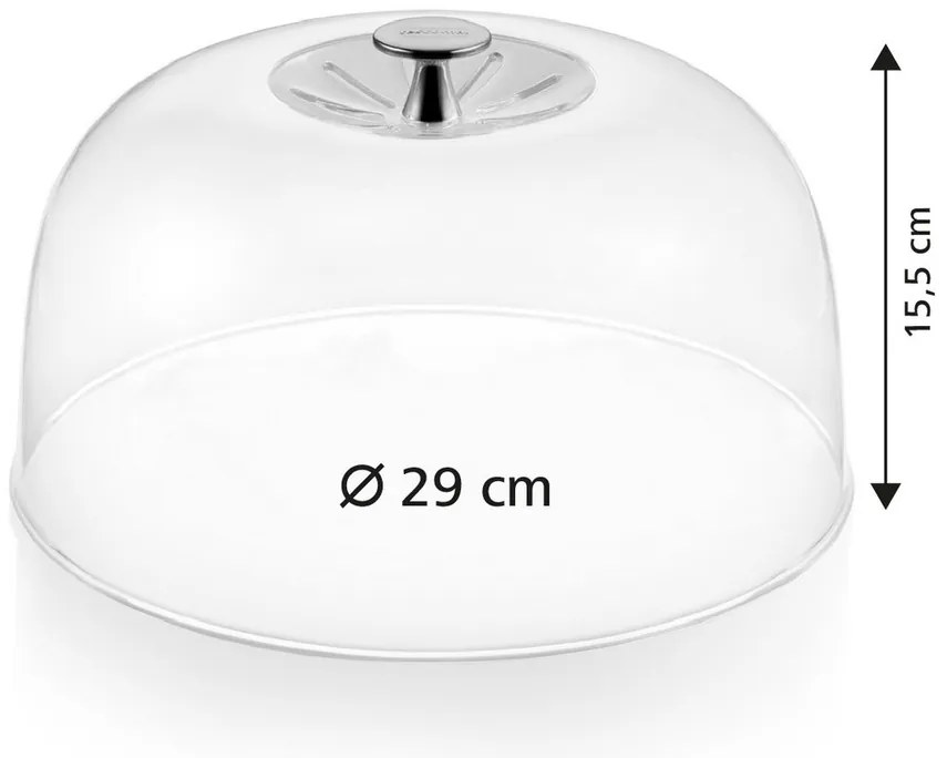 Tescoma Fedél kerek DELICIA, 29 cm, Tescoma, 29 cm