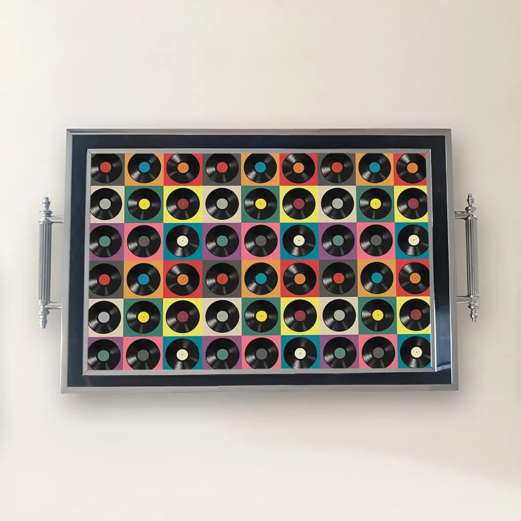 Üveg tálca, 38×24 cm – TPG9904